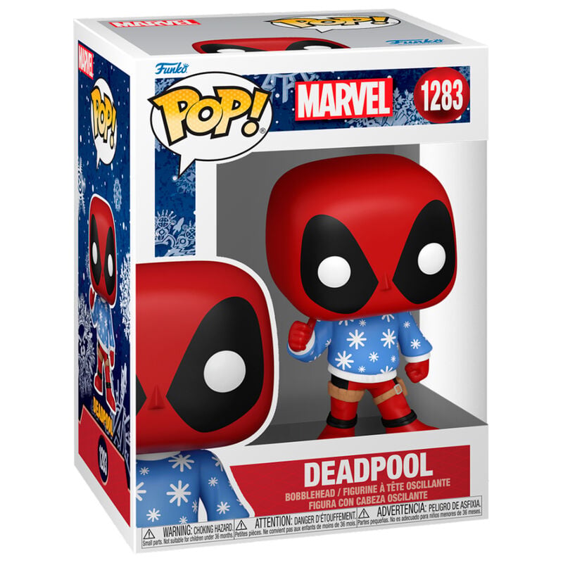 Figura POP Marvel Holiday Deadpool FUNKO