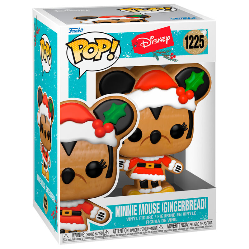 Figura POP Disney Holiday Minnie Mouse Gingerbread FUNKO