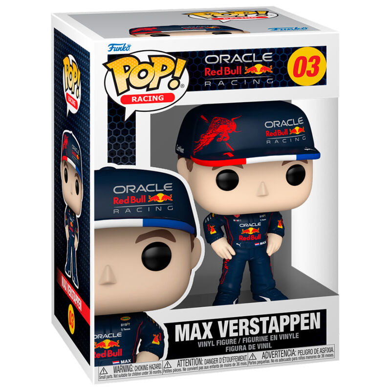 Figura POP Formula 1 Max Verstappen FUNKO