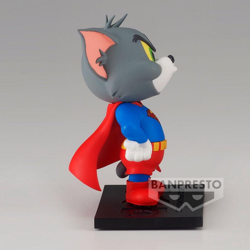 Figura Tom as Superman 100th Anniversary Warner Bross Tom and Jerry 8cm BANPRESTO