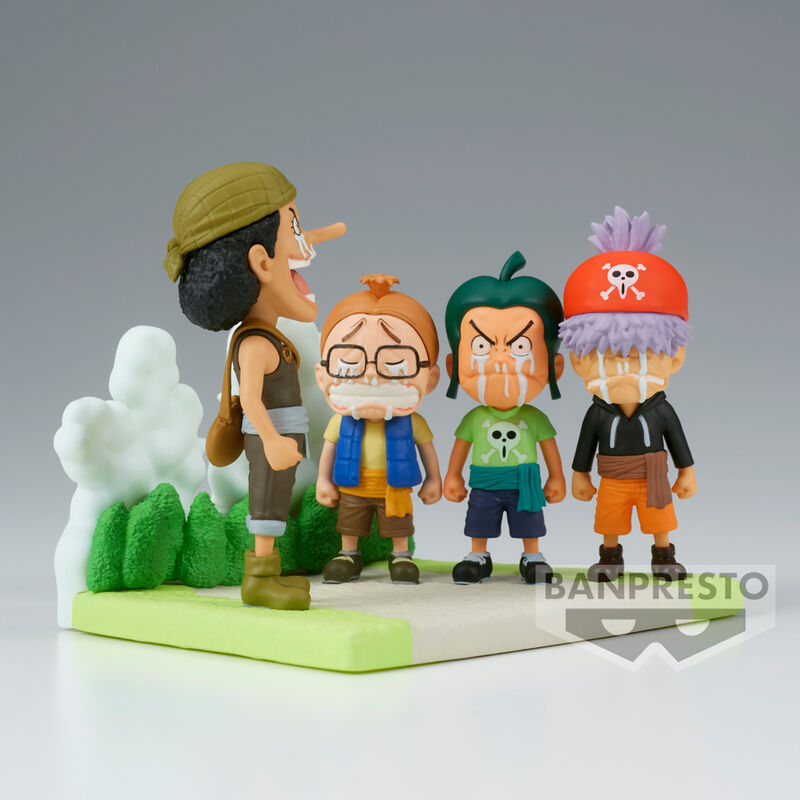 Figura Usopp Pirates Log Stories One Piece 7cm BANPRESTO