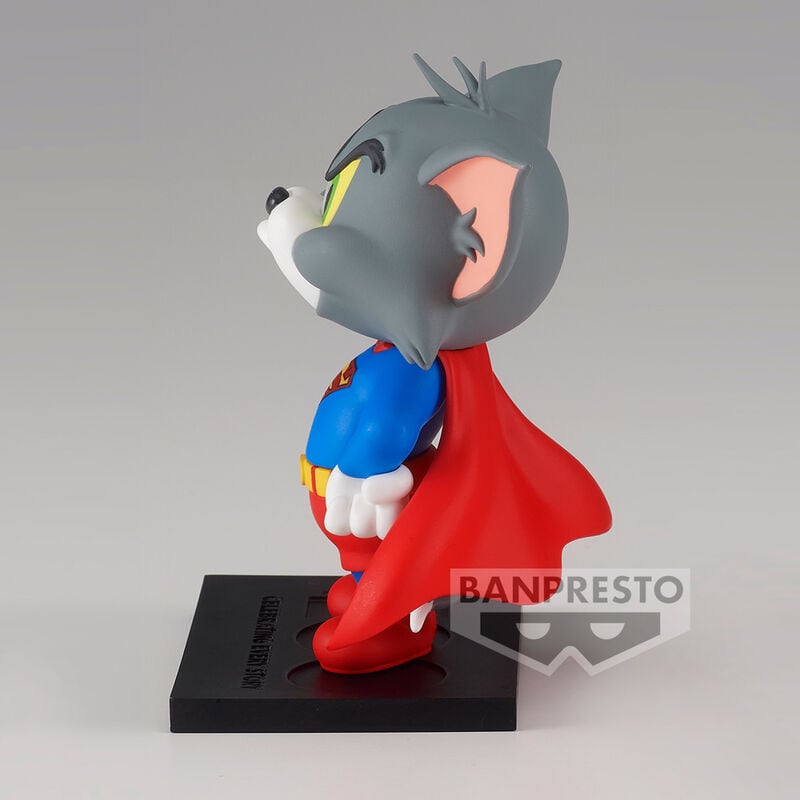 Figura Tom as Superman 100th Anniversary Warner Bross Tom and Jerry 8cm BANPRESTO
