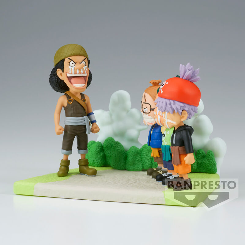 Figura Usopp Pirates Log Stories One Piece 7cm BANPRESTO