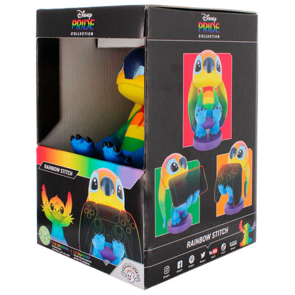 Cable Guy soporte sujecion figura Rainbow Stitch Disney 20cm EXQUISITE GAMING
