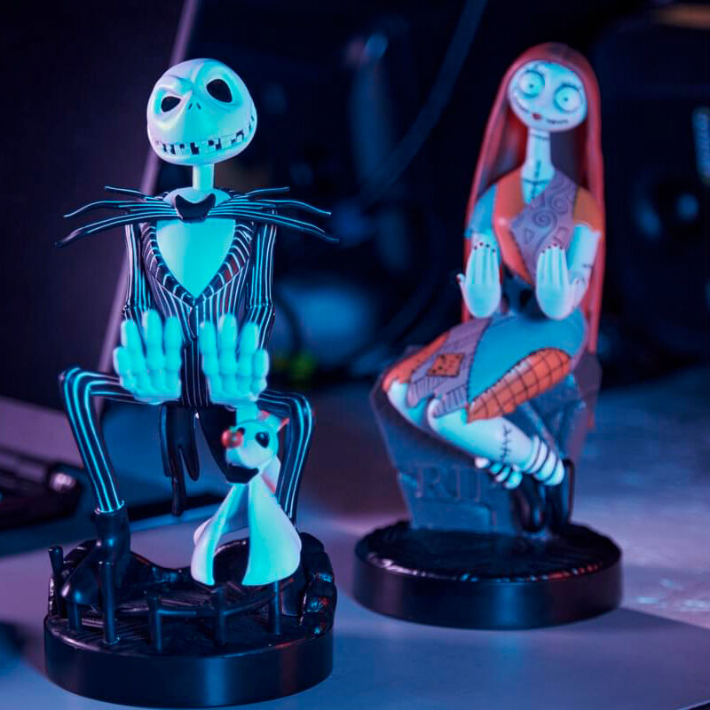 Cable Guy soporte sujecion figura Jack Skellington Pesadilla Antes de Navidad Disney 21cm EXQUISITE GAMING