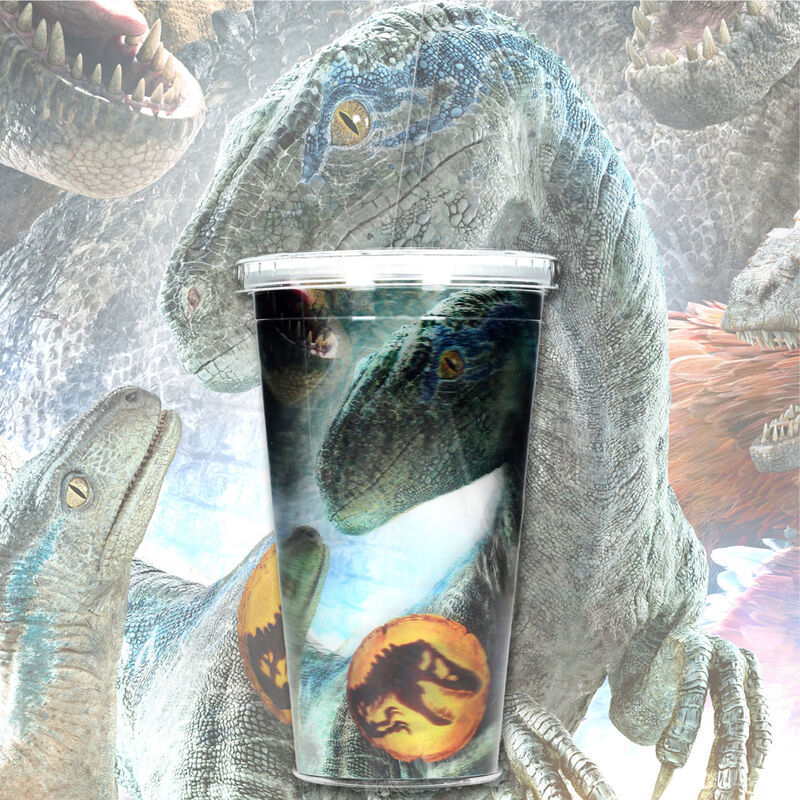 Vaso lenticular 3D Biosync Jurassic Park 50ml SD TOYS