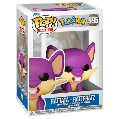 Figura POP Pokemon Rattata FUNKO