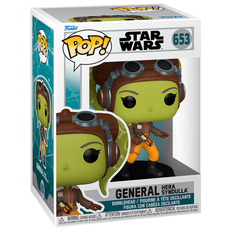 Figura POP Star Wars Ahsoka General Hera Syndulla FUNKO