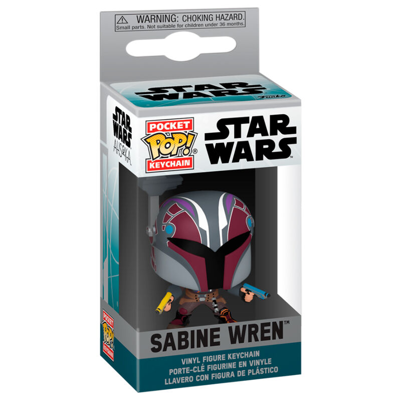 Llavero Pocket POP Ahsoka Sabine Wren FUNKO