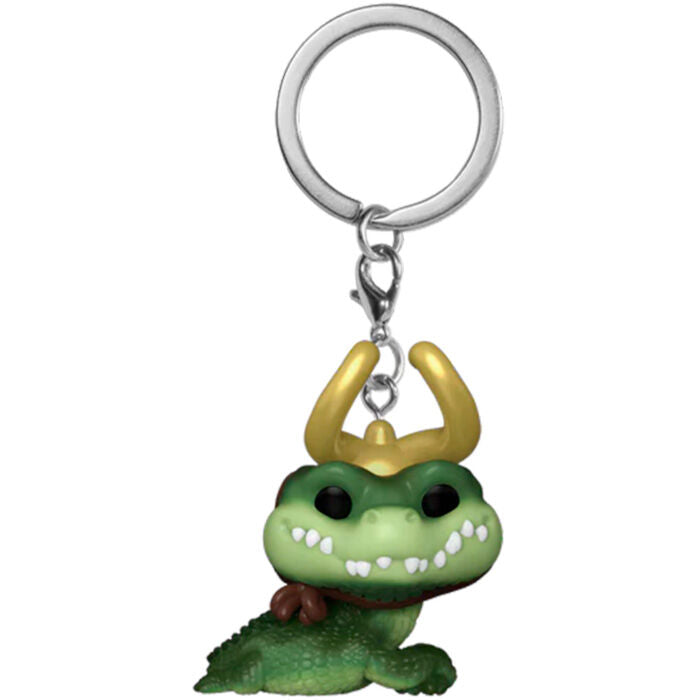 Llavero Pocket POP Marvel Loki Alligator Loki FUNKO