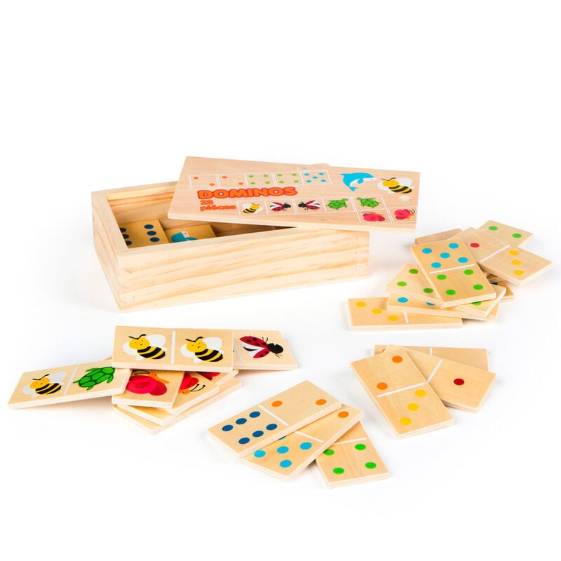 Domino Animales madera 29pzs WOOMAX