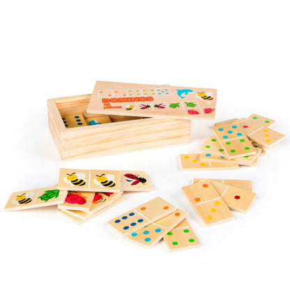 Domino Animales madera 29pzs WOOMAX