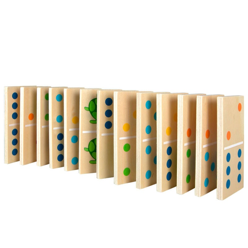 Domino Animales madera 29pzs WOOMAX
