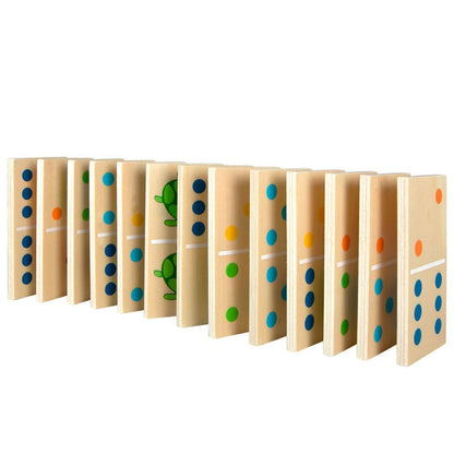 Domino Animales madera 29pzs WOOMAX