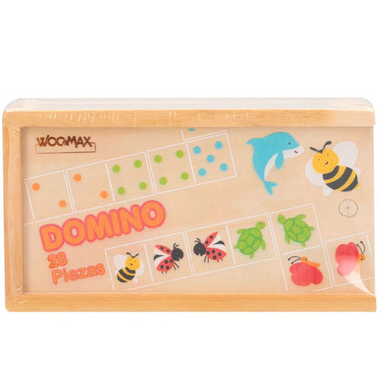 Domino Animales madera 29pzs WOOMAX