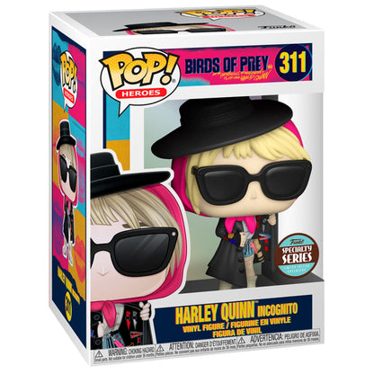 Figura POP Birds of Prey Harley Quinn Incognito Exclusive FUNKO
