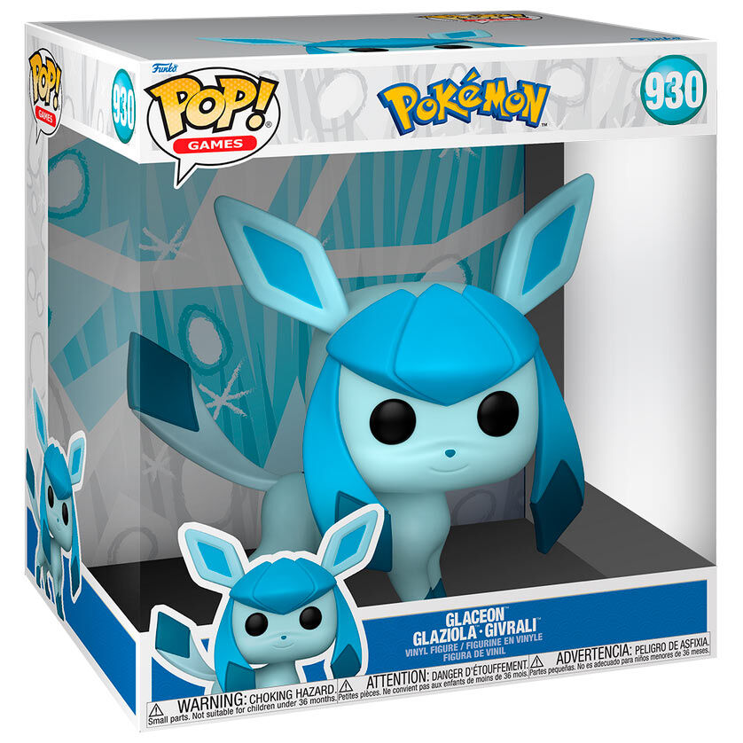 Figura POP Pokemon Glaceon 25cm FUNKO