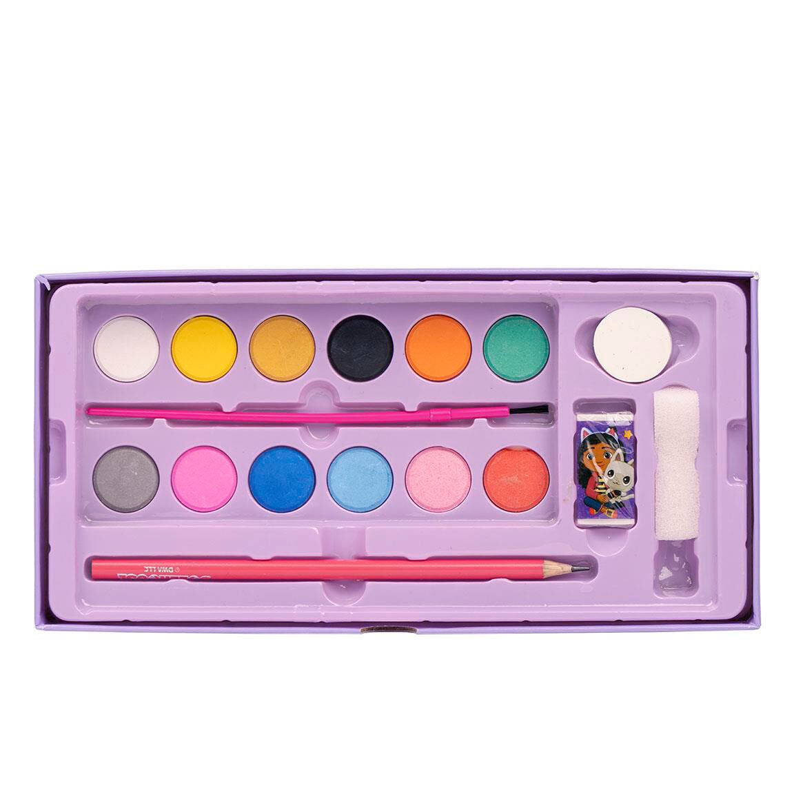 Maletin papeleria coloreable La Casa de Muñecas de Gabby CERDÁ