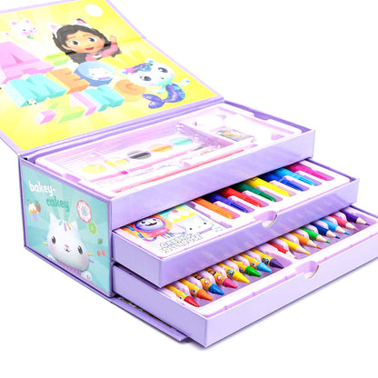 Maletin papeleria coloreable La Casa de Muñecas de Gabby CERDÁ