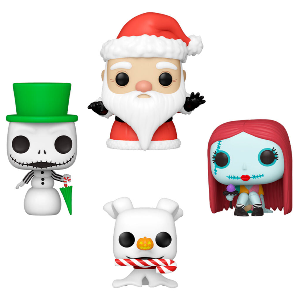 Arbol con 4 figuras Pocket POP Disney Pesadilla Antes de Navidad Holiday Exclusive FUNKO