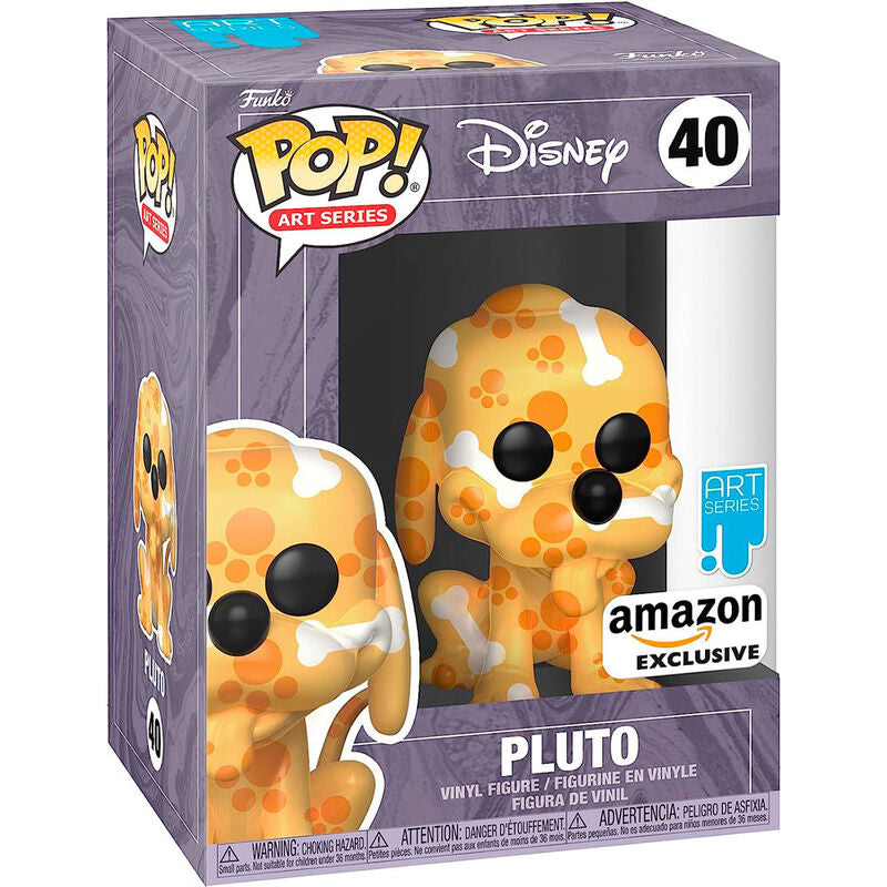 Figura POP Disney Pluto Artist + Caja Exclusive FUNKO