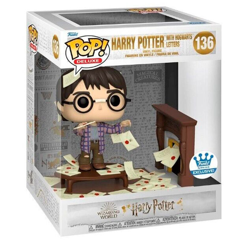 Figura POP Deluxe Harry Potter Anniversary Harry Potter with Hogwarts Letters Exclusive FUNKO