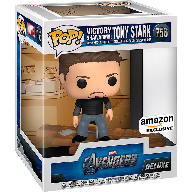 Figura POP Deluxe Marvel Los Vengadores Avengers Tony Stark Exclusive FUNKO