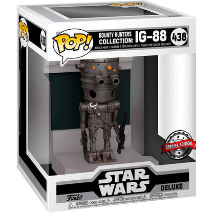 Figura POP Deluxe Star Wars Bounty Hunters IG-88 Exclusive FUNKO