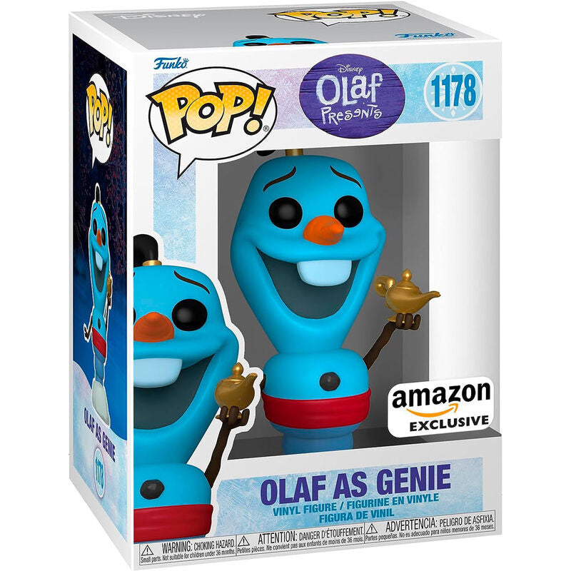 Figura POP Disney Olaf Present Olaf as Genie Exclusive FUNKO