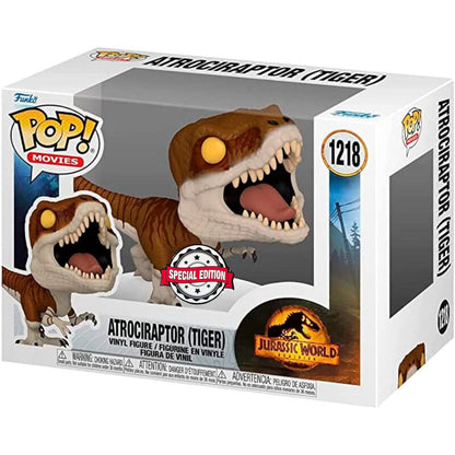Figura POP Jurassic World Atrociraptor Tiger Exclusive FUNKO