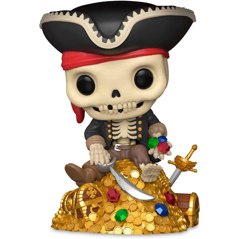 Figura POP Deluxe Piratas del Caribe Treasure Skeleton Exclusive FUNKO