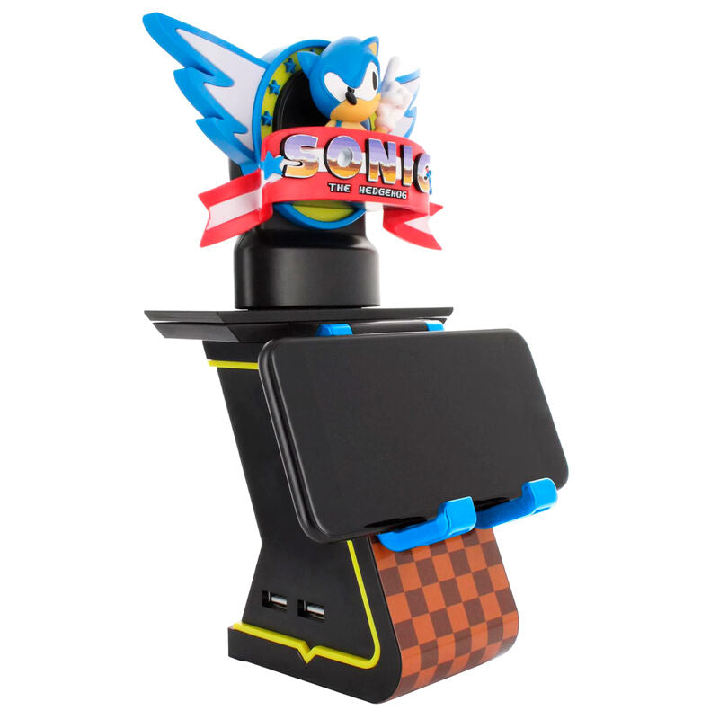 Cable Guy Ikon soporte sujecion Classic Sonic - Sonic The Hedgehog 20cm EXQUISITE GAMING