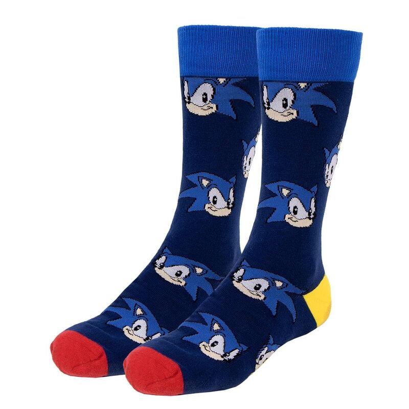 Set 3 calcetines Sonic the Hedgehog adulto CERDÁ