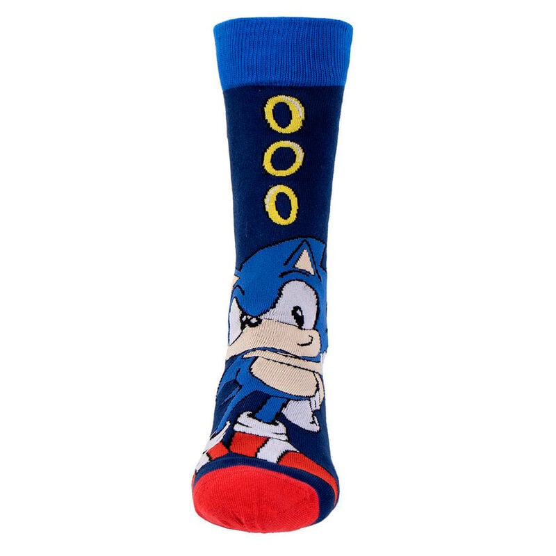 Set 3 calcetines Sonic the Hedgehog adulto CERDÁ