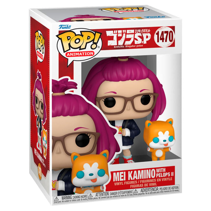 Figura POP Godzilla Singular Point Mei Kamino with Pelops II FUNKO