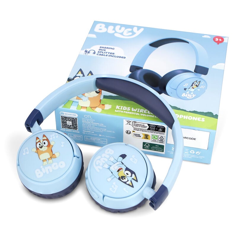 Auriculares inalambricos infantiles Bluey OTL TECHNOLOGIES