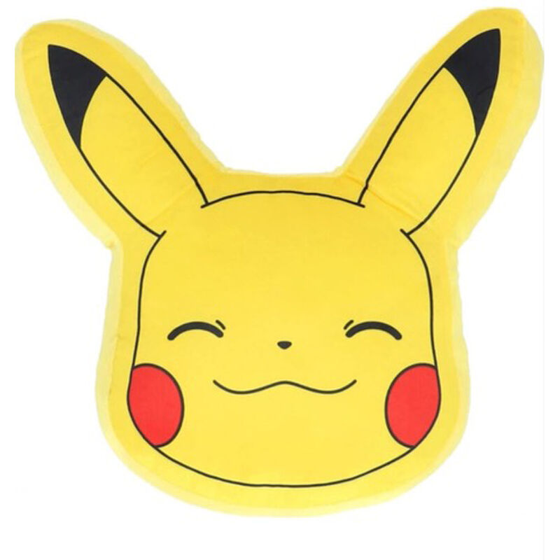 Cojin 3D Pikachu Pokemon 35cm NINTENDO