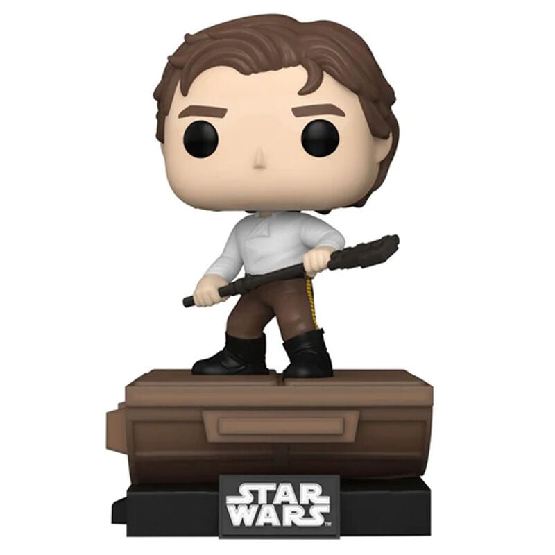Figura POP Deluxe Star Wars Jabba Skiff Han Solo Exclusive FUNKO