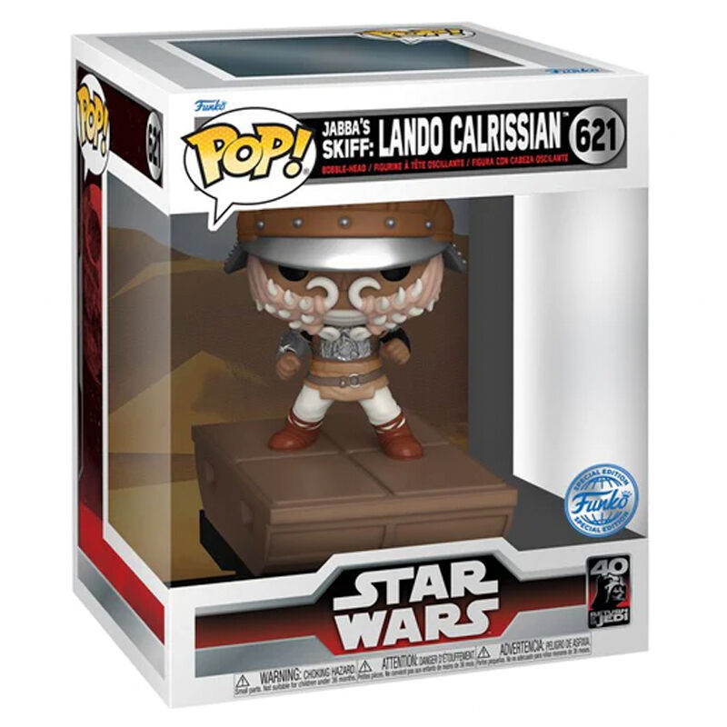 Figura POP Deluxe Star Wars Jabba Skiff Lando Calrissian Exclusive FUNKO
