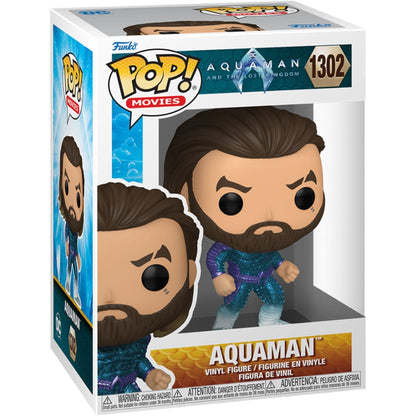 Figura POP DC Comics Aquaman y el Reino Perdido Aquaman FUNKO
