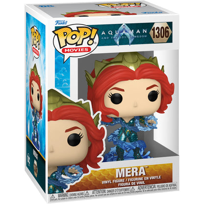 Figura POP DC Comics Aquaman y el Reino Perdido Mera FUNKO