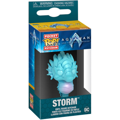 Llavero Pocket POP DC Comics Aquaman y el Reino Perdido Storm FUNKO