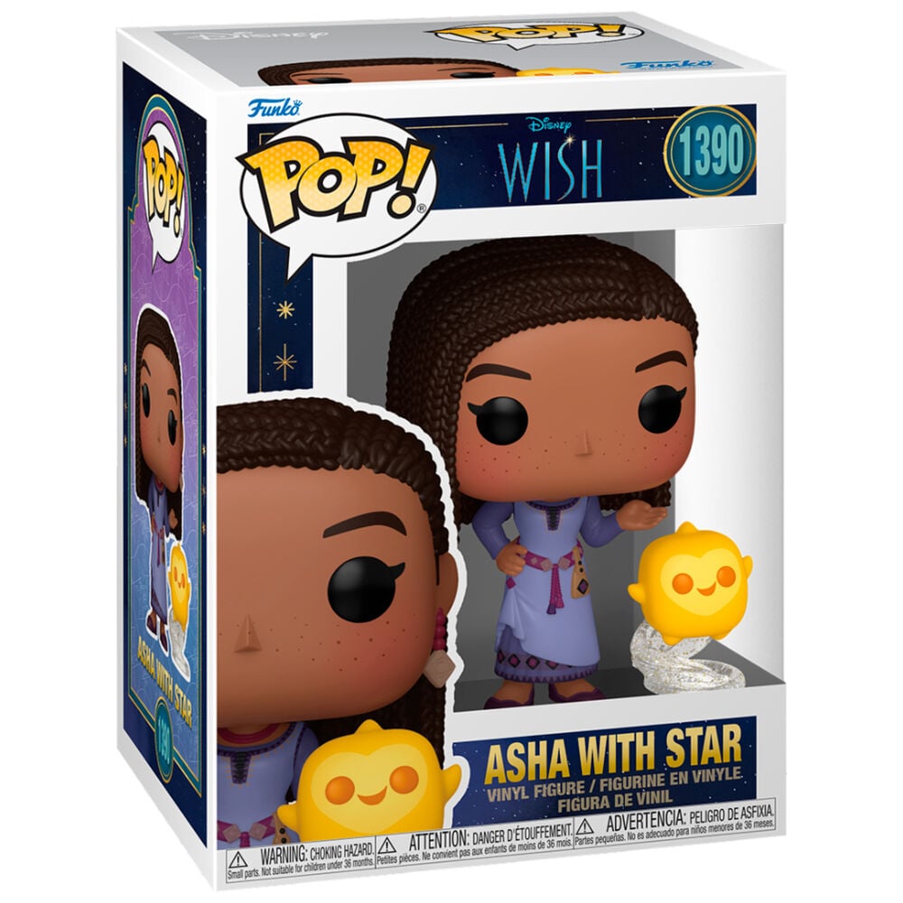 Figura POP Disney Wish Asha with Star FUNKO