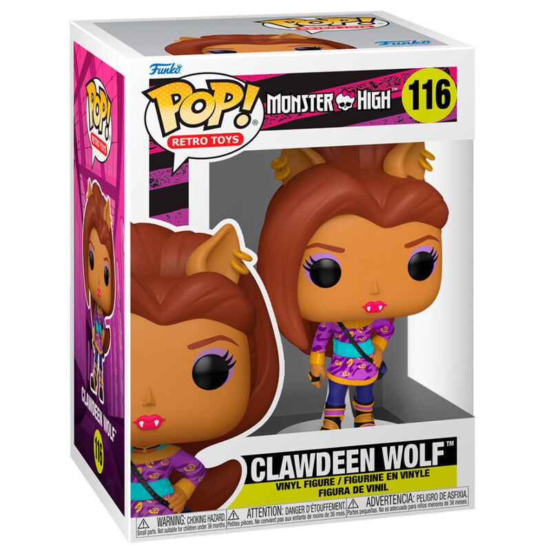 Figura POP Monster High Clawdeen FUNKO