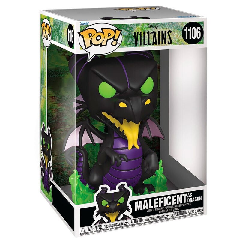 Figura POP Disney Villains Maleficent Dragon 25cm FUNKO