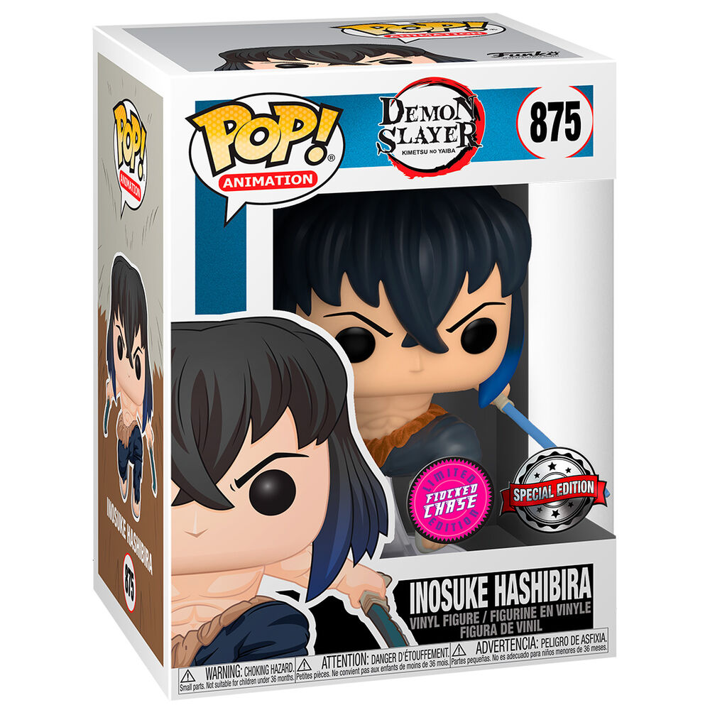 Figura POP Demon Slayer Kimetsu no Yaiba Inosuke Hashibira Exclusive Chase FUNKO