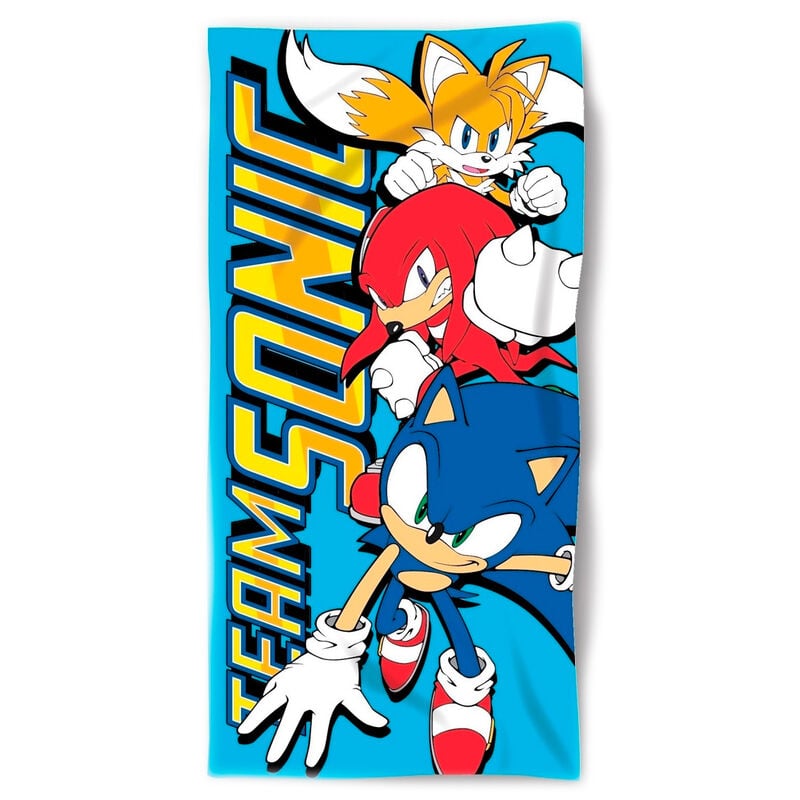 Toalla Sonic The Hedgehog algodon SEGA