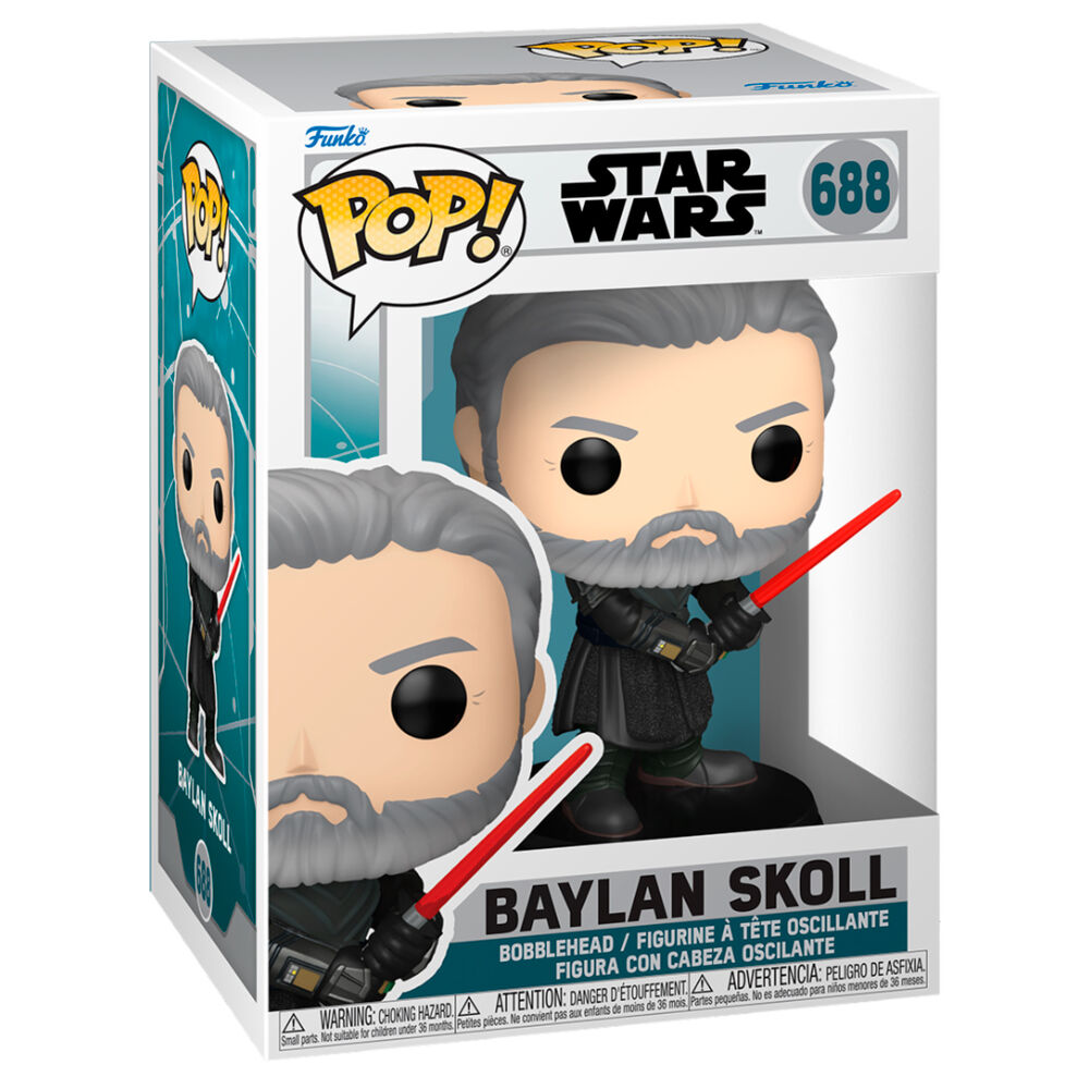 Figura POP Star Wars Ahsoka 2 Baylan Skoll FUNKO