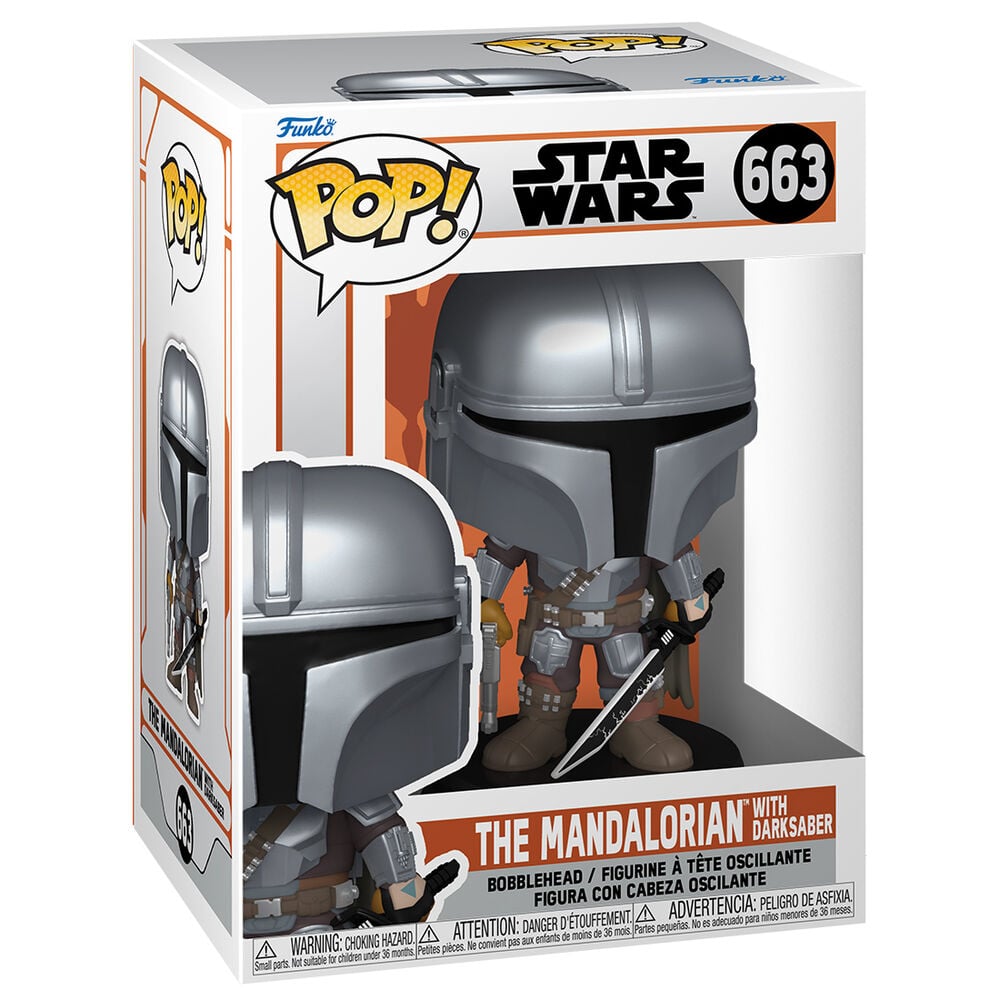 Figura POP Star Wars Mandalorian 9 The Mandalorian FUNKO