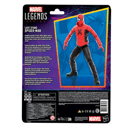 Figura Spiderman Last Stand Spiderman Marvel 15cm HASBRO